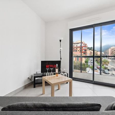 Appartement Le Cap Riviera - Centre- Parking Prive - Climatisation à Menton Extérieur photo